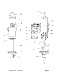 Suspension, Shock, Front Track