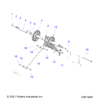 Suspension, Torque Arm, Rear