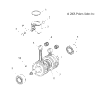 Engine, Piston & Crankshaft