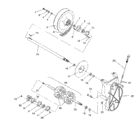 Drive Train Assembly 440 Xcr
