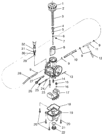 Carburetor 700 Xc