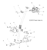 Steering, Adjustable Steering Post Asm