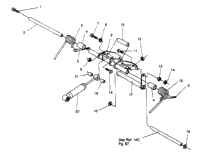 Rear Torque Arm Widetrak Gt & European Widetrak Gt E962061