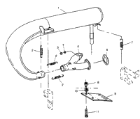 Exhaust System 500 Efi Sks 0962574, 500 Efi Rmk , & European 500 E