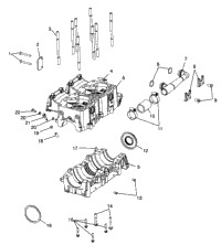 Crankcase 600 Rmk 0980958 & European 600 Rmk