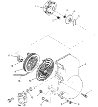 Recoil Starter 600 Xc & European 600 Xc E971776