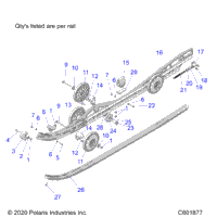 Suspension, Rail Beam Lh/Rh All Options