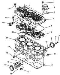 Cylinder Assembly Xlt , Xlt Sp E940667 & Xlt Sks E940567