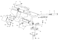 Steering Handlebar Trail Touring 0982362 & European Trail Touring E9823