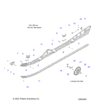 Suspension, Rail, Lh/Rh