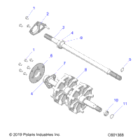 Drive Train, Jackshaft & Driveshaft
