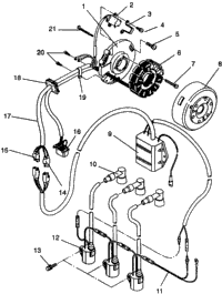 Magneto Assembly Xlt , Xlt Sp E940667 & Xlt Sks E940567