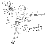 Steering Handlebar Tran Sport & European Tran Sport E970143