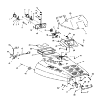 Hood 600 Xcr & European 600 Xcr E961676