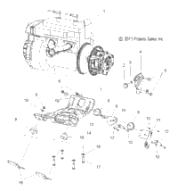 Engine, Mounting