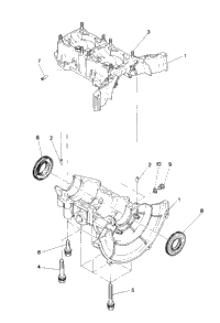 Crankcase Sprint E/S