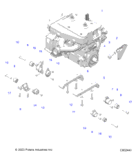 Engine, Mounting & Long Block