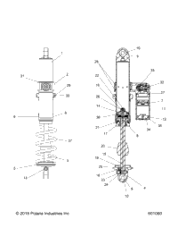 Suspension, Shock, Ifs S19mdxx6jsa/Jea