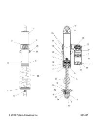 Suspension, Shock, Ifs [601401)