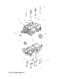 Engine, Crankcase