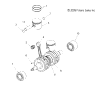 Engine, Piston & Crankshaft