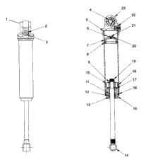 Fox Shock Gas, Rear Track