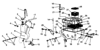 Oil Tank/Air Box Assembly 600 Xcr