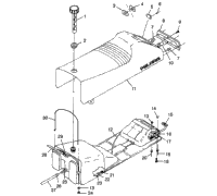 Seat & Gas Tank