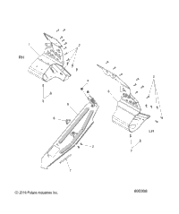 Chassis, Clutch Guard & Footrests All Options