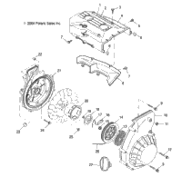 Blower Housing & Recoil Starter /Be/S05nt5bs/Be