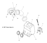 Engine, Air Intake System