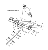 Suspension, Torque Arm, Front & Shock