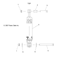 Suspension, Shock, Rear Track (Standard) (49Snowshockrear)