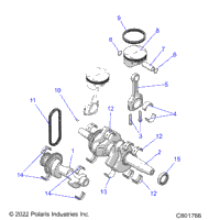 Engine, Balance Shaft, Crankshaft/Piston