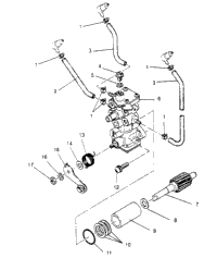 Oil Pump Assembly Xlt 0950756, Xlt Sks , Xlt Sks Euro E950556 & Xlt