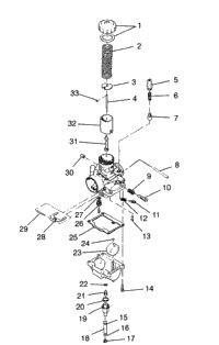 Carburetor Sport & Sport Touring 0980243