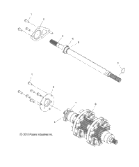 Drive Train, Jackshaft & Driveshaft