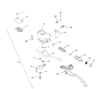 Master Cylinder Assembly All Swedish Snowmobiles