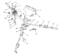 Steering Handlebar Xlt Sp 0966676 & European Xlt Sp