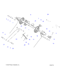Suspension, Torque Arm, Rear