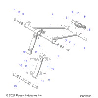 Suspension, Torque Arm, Front 163" /3" Track Option S22tgy8rs