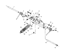 Rear Torque Arm Assembly Widetrak Lx 0952064 & European Widetrak Lx E952