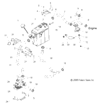 Engine, Oil Cooling System