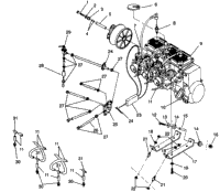 Engine Mounting 600 Xcr