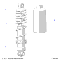 Suspension, Shock, Front Track
