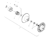 Driven Clutch Assembly Lite 0953433, Starlite & Lite Deluxe 0953