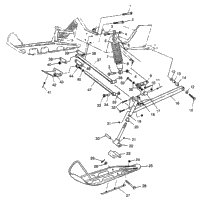 Front Suspension & Ski Tran Sport & European Tran Sport E970143