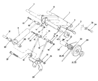 Rear Torque Arm 440 Xcr