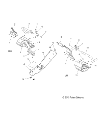 Chassis, Clutch Guard & Footrests