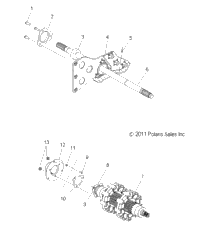 Drive Train, Jackshaft & Driveshaft